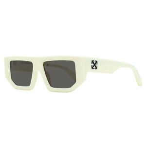 Off-White Rectangular Vancouver Sunglasses OERI13F 0107 White 53mm